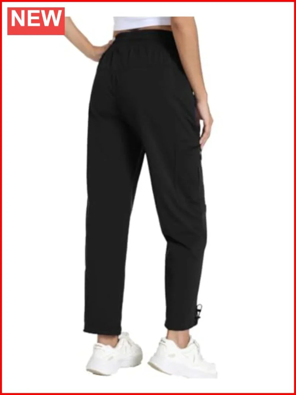 Quick Dry Women's Cargo Pants with Pockets Lightweight Hiking Joggers